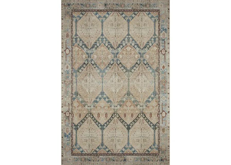 Lenna LEA05 Denim/Sand 8'6" x 11'6" Rug