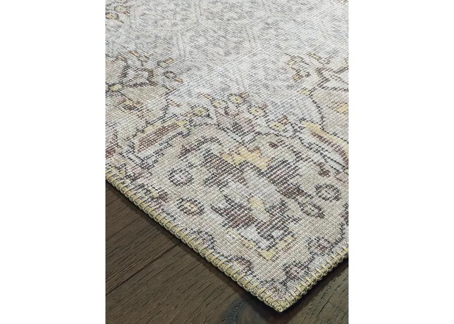 Sofia 4'3" x 6'3" Grey Rug