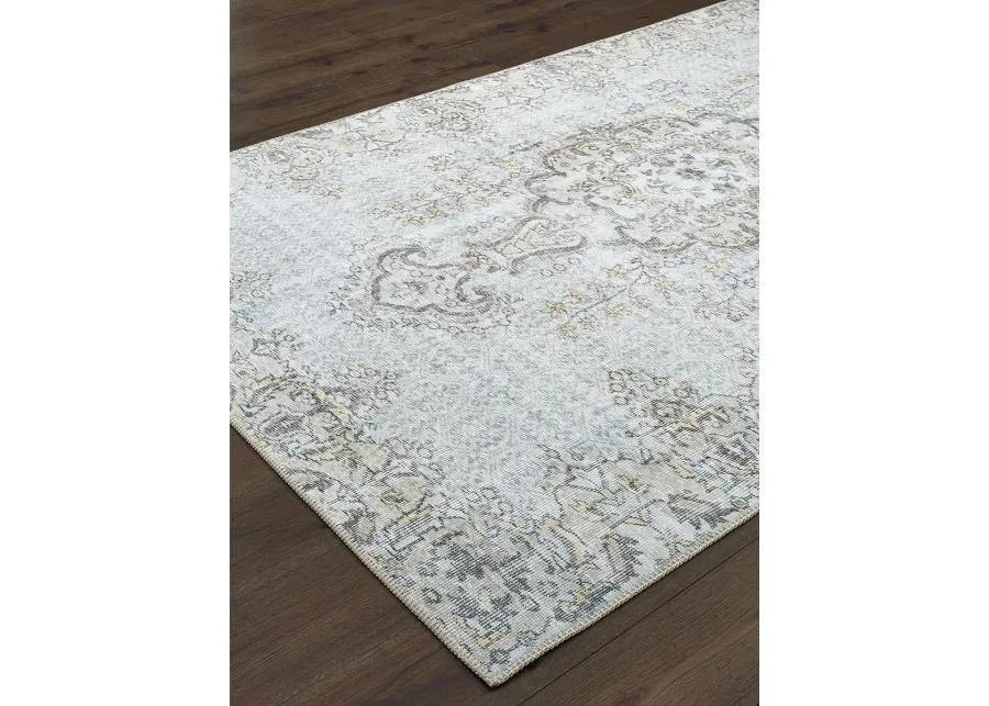 Sofia 4'3" x 6'3" Grey Rug