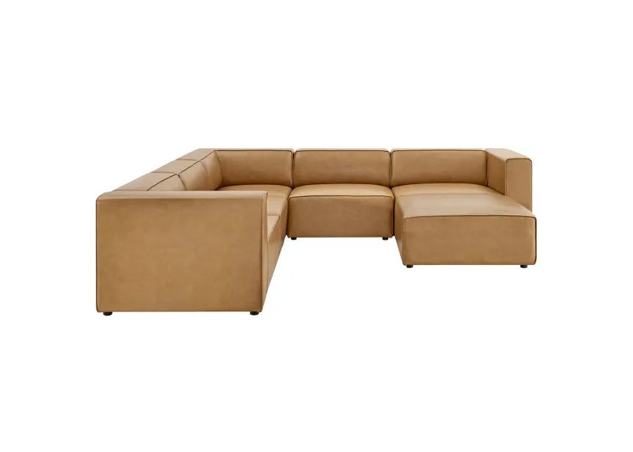 Mingle Vegan Leather 6-Piece Furniture Set