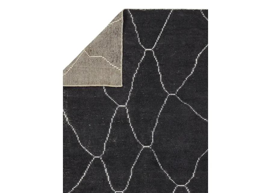 Satellite Carmine Gray 2'6" x 10' Runner Rug