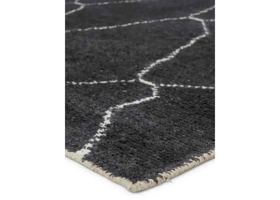 Satellite Carmine Gray 2'6" x 10' Runner Rug