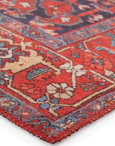 Harman By Katelester Eterna Red 7'6" x 10' Rug