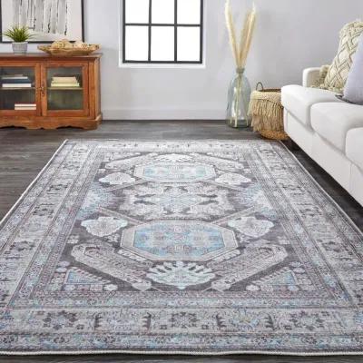 Percy 39AGF Gray/Taupe/Blue 9'2" x 12' Rug