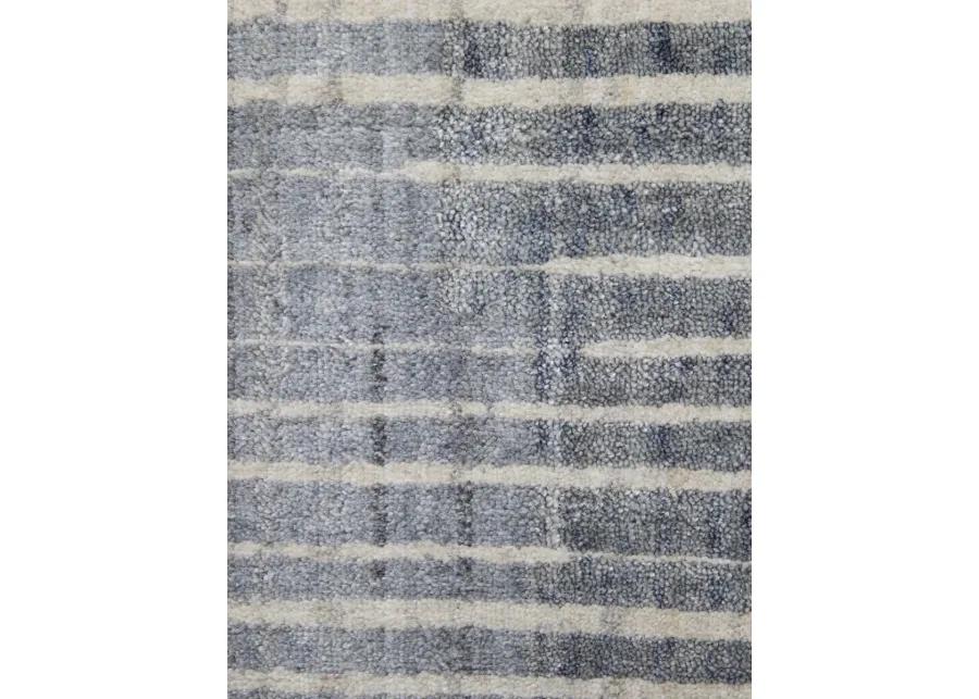 Eastfield 69AHF 5' x 8' Blue/Ivory/Gray Rug