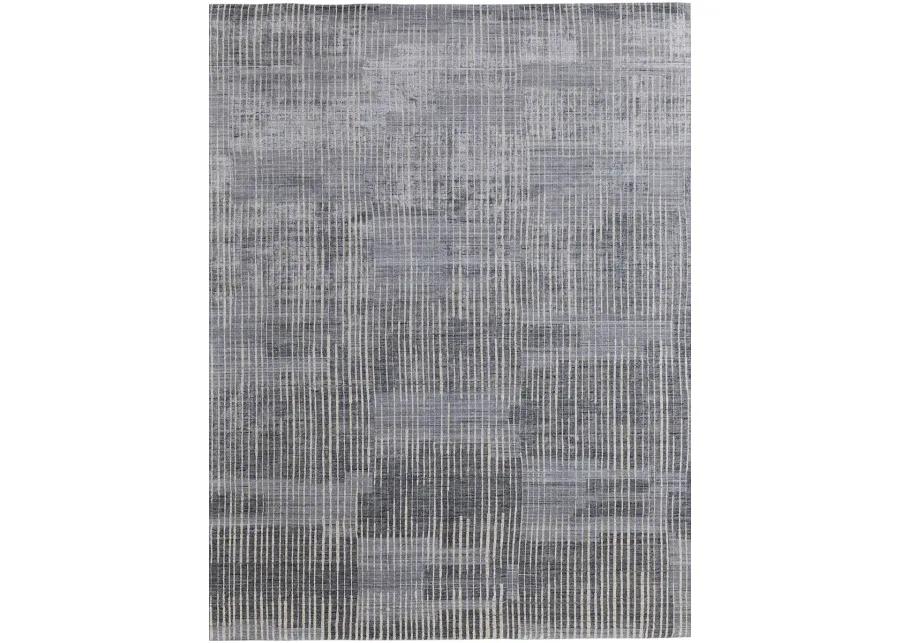 Eastfield 69AHF 5' x 8' Blue/Ivory/Gray Rug