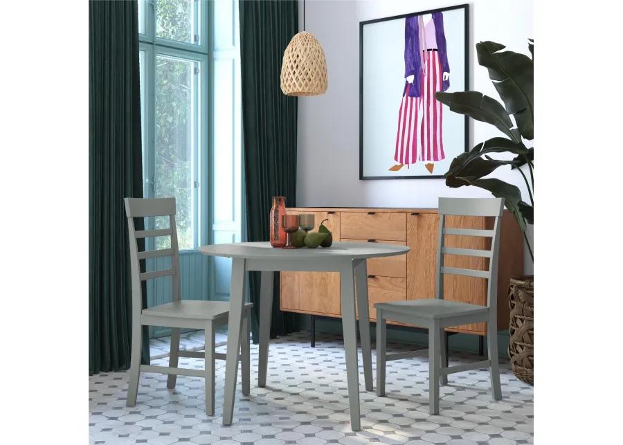 Novogratz Brooks 3-Piece Dining Set