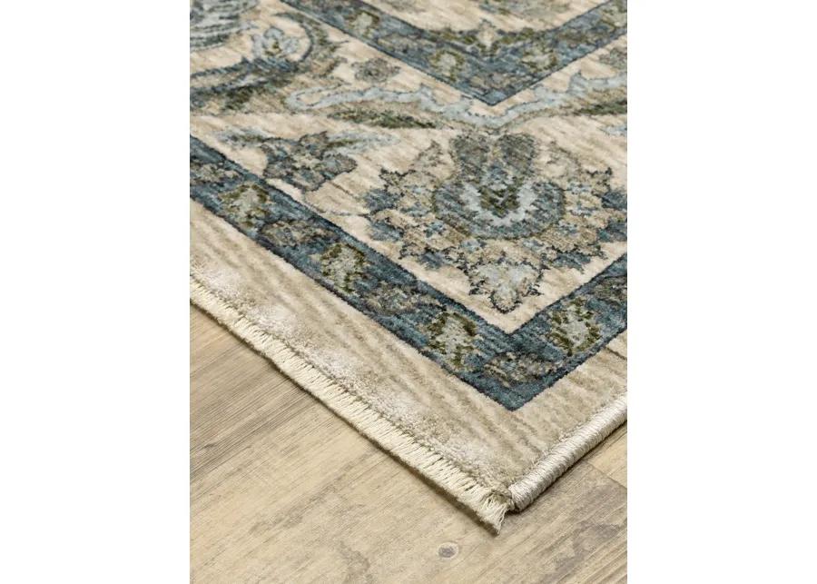 Aberdeen 2'3" x 7'6" Beige Rug