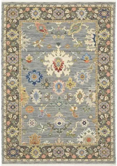 Lucca 9'10" x 12'10" Blue Rug