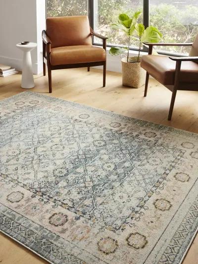 Jocelyn JOC04 Sky/Multi 6'7" x 9'7" Rug