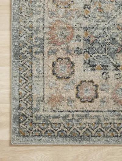 Jocelyn JOC04 Sky/Multi 6'7" x 9'7" Rug