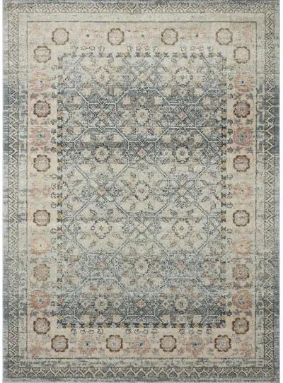 Jocelyn JOC04 Sky/Multi 6'7" x 9'7" Rug