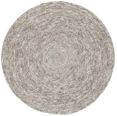 Idriss Tenby Gray 10' Round Rug