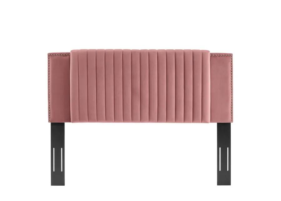 Modway - Felicity Channel Tufted Performance Velvet Twin Headboard