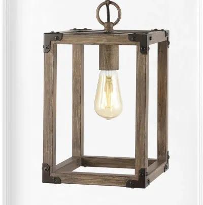 Magnolia Adjustable Iron Rustic Farmhouse LED Pendant