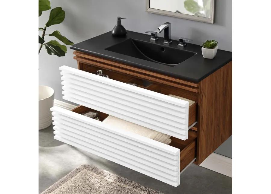 Render 36" Wall-Mount Bathroom Vanity