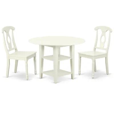 Dining Room Set Linen White