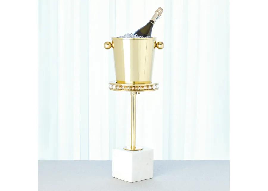 Margot Brass Champagne Bucket