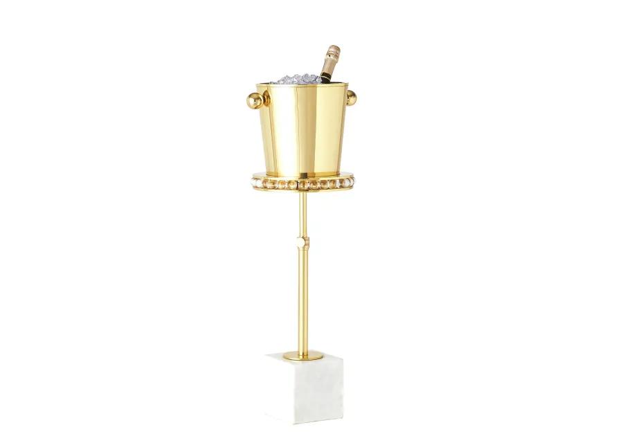 Margot Brass Champagne Bucket