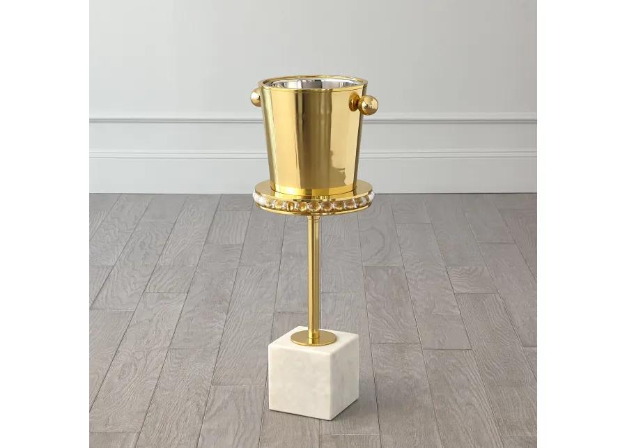 Margot Brass Champagne Bucket