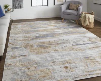 Laina 39G5F Tan/Orange/Ivory 7'10" x 9'6" Rug