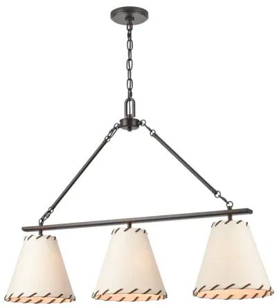 Marion 36"Wide 3-Lt Chandelier