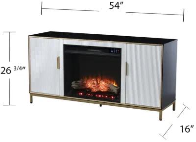 Clif Touch Electric Fireplace Console