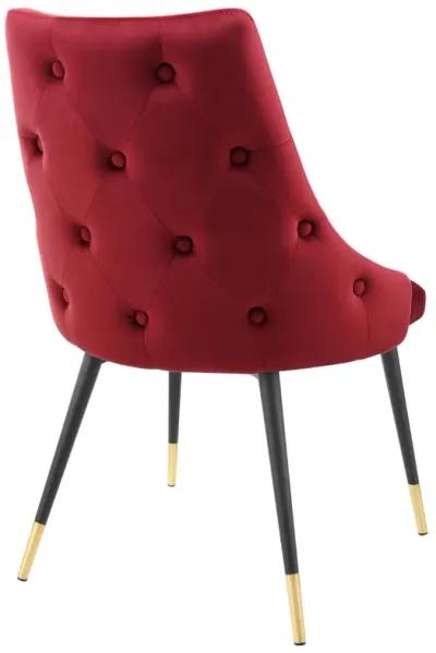 Adorn Tufted Performance Velvet Dining Side Chair-Benzara