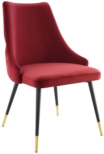 Adorn Tufted Performance Velvet Dining Side Chair-Benzara