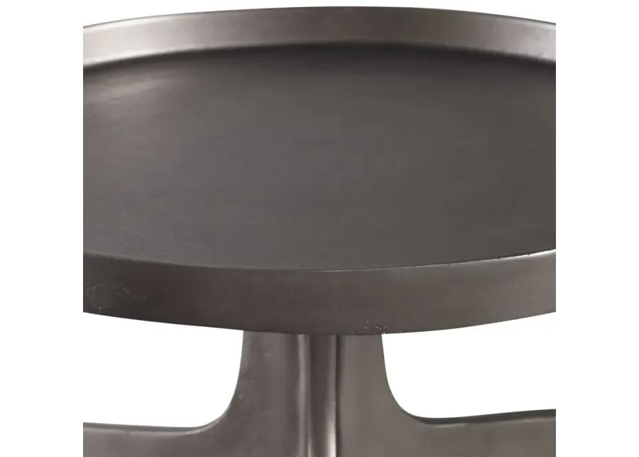 Uttermost Kenna Nickel Accent Table