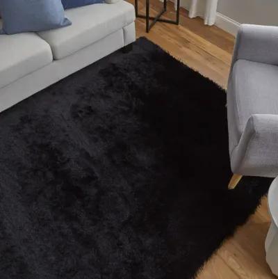 Indochine 4550F Black 9' x 12' Rug