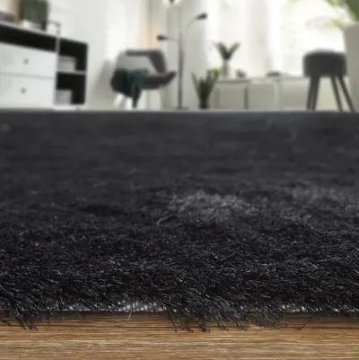 Indochine 4550F Black 9' x 12' Rug