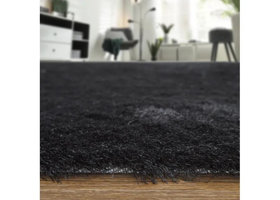 Indochine 4550F Black 9' x 12' Rug