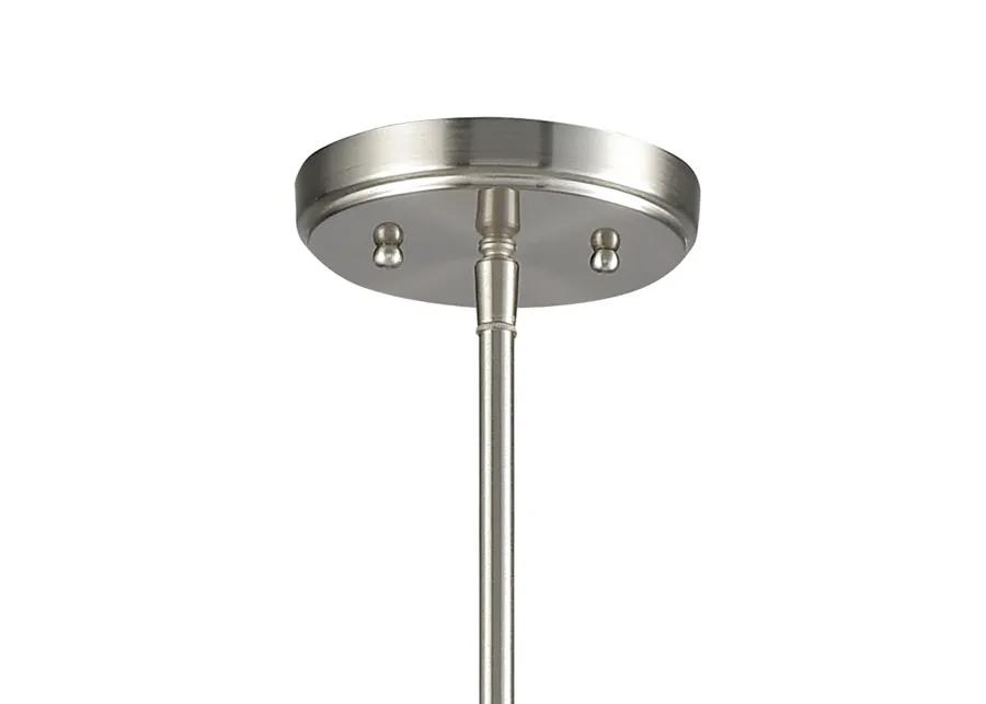 Delphine 33'' Wide 10-Light Chandelier in Satin Nickel