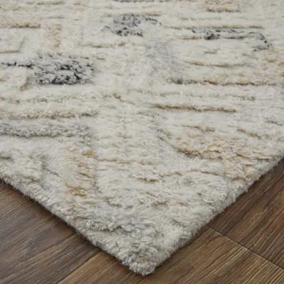 Anica 8004F Ivory/Gray/Black 2' x 3' Rug