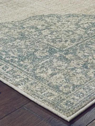 Raleigh 1'10" x 3' Ivory Rug