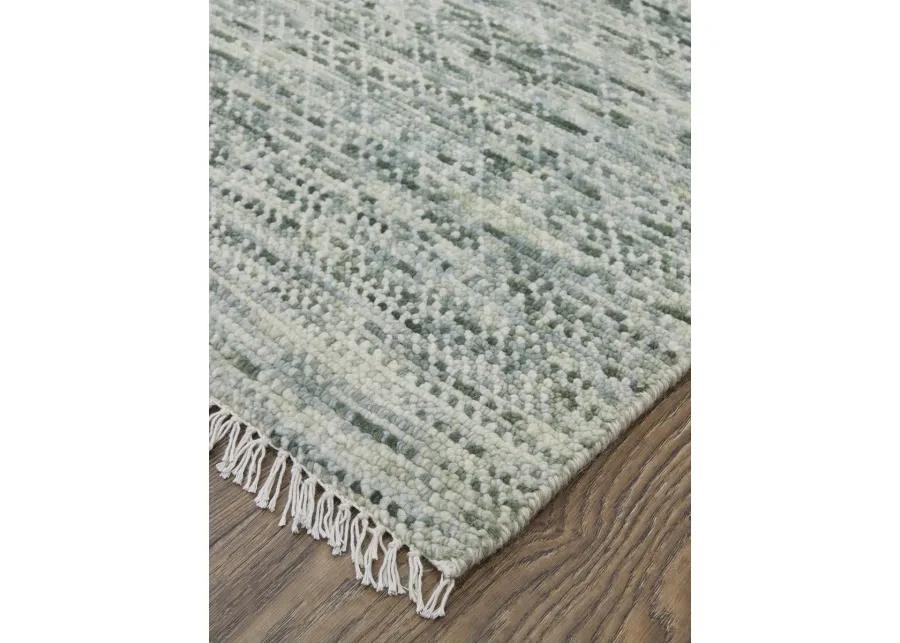 Branson 69BQF 2'6" x 12' Green/Ivory Runner