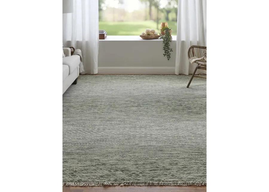 Branson 69BQF 2'6" x 12' Green/Ivory Runner