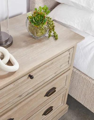 Eden 3-Drawer Nightstand