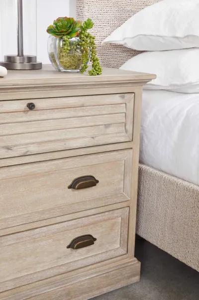 Eden 3-Drawer Nightstand