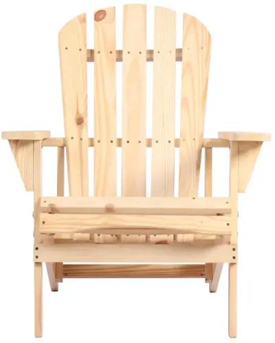 Adirondack Chair Solid Wood Outdoor Patio Furniture For Backyard, Garden, Lawn, Porch