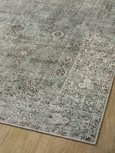 Jules JUL08 Emerald/Antique Ivory 8'6" x 11'6" Rug by Chris Loves Julia × Loloi