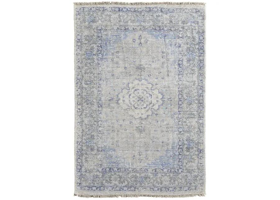 Caldwell 8108F Gray/Blue/Ivory 5' x 7'6" Rug