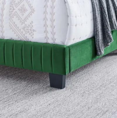 Modway - Celine Channel Tufted Performance Velvet Queen Bed