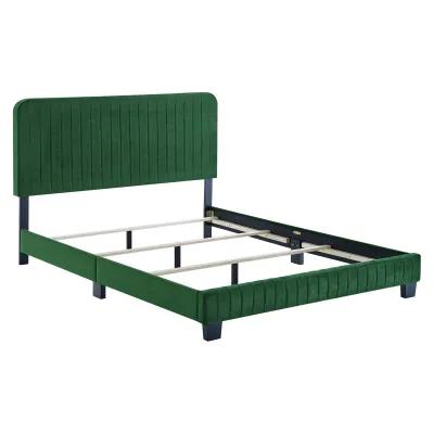 Modway - Celine Channel Tufted Performance Velvet Queen Bed