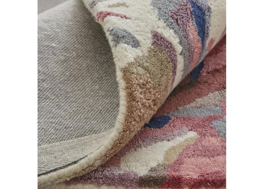 Dafney 8865F Blue/Pink/Gray 2' x 3' Rug