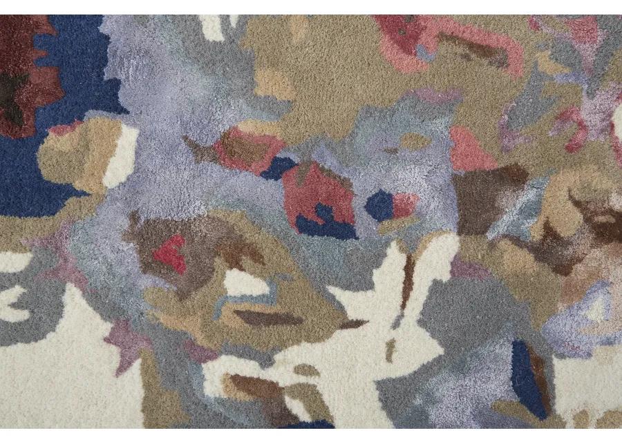 Dafney 8865F Blue/Pink/Gray 2' x 3' Rug