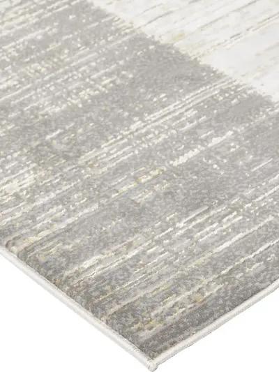 Aura 3736F 8' x 10' Gray/Ivory Rug