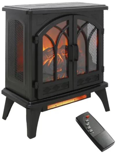 24 Inch 3D Infrared Electric Stove With Remote Control