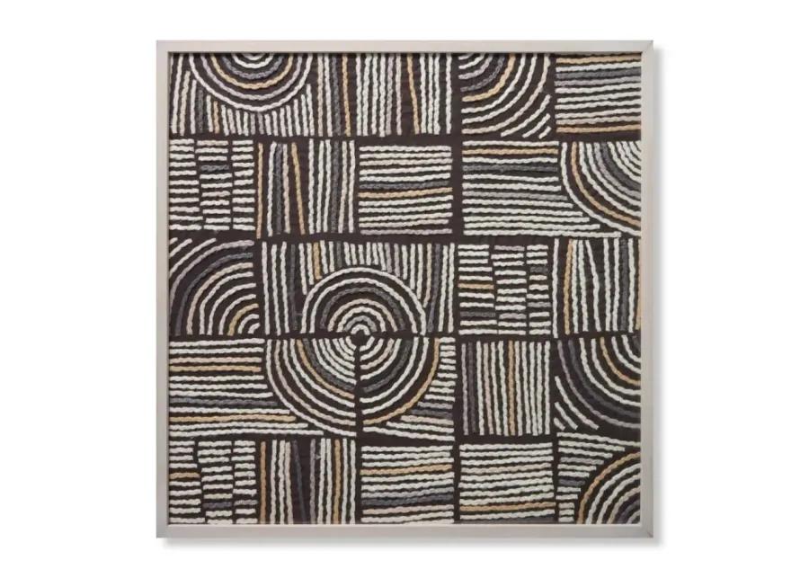 Lexicon Brown Beige Wall Art